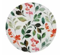 La Mediterránea Petunia Melamina Piatto Piano, 25,5 cm