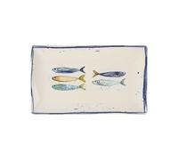La Mediterránea Piatto di presentazione 25 x 15 cm Peixe 6 pezzi