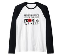 La Memoria è la promessa di Mantenere Un debito Che Non può Maglia con Maniche Raglan