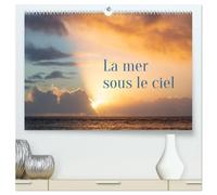 La mer sous le ciel (Calendrier mural haut de gamme 2027 DIN A2 vertical), CALVENDO calendrier mensuel: L'immensité du ciel et l'immensité de la mer ... ligne de départ pour toutes les évasions.