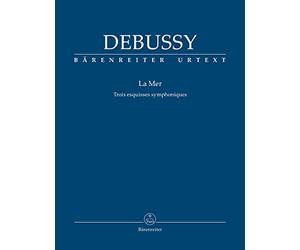 La Mer -Trois esquisses symphoniques-. Studienpartitur