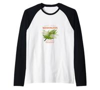 La meraviglia alata di Washington Maglia con Maniche Raglan