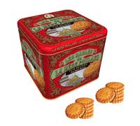 La Mère Poulard® | Biscotti al Puro Burro Salato | Lattina Biscotti Francesi al Burro | Frollini al Burro - 1 x 500 Gr | Latte Regalo con Biscotti