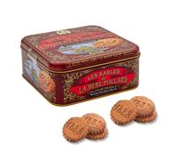 La Mère Poulard® | Biscotti Puro Burro e Gocce Cioccolato | Lattina Biscotti Francesi Burro Cioccolato | Latte Regalo Biscotti Frollini - 250 Gr