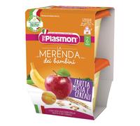 Plasmon PLASMON LA MERENDA DEI BAMBINI MERENDE FRUTTA CEREALI ASETTICO 2 X 120 G
