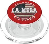 La mesa california, vendemmia, bandiera americana PopSockets PopGrip per MagSafe