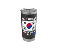 La metà coreana è meglio di nessun paese di bandiera della Corea Bicchiere termico in acciaio inox doppia parete