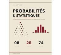 La Méthode Probabilités et Statistiques: Concepts, Exemples Résolus et Exercices Corrigés pour Penser sous Incertitude | Bayes, Variables Aléatoires, ... Limite, Tests d'Hypothèses et Régression