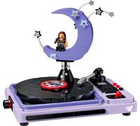LEGO Editions La Mezzaluna del Concerto di Olivia Rodrigo - Kit di Modellismo con Giradischi, Vinile e Minifigure - Decorazione da Cameretta - Regalo per Ragazze, Ragazzi e Fan da 14 Anni in su 43029