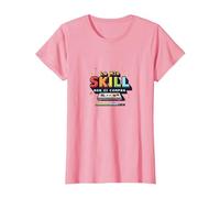 La Mia Abilit‡ Non Si Compra - Grafica per Videogiocatori Maglietta, Donna, Rosa, L