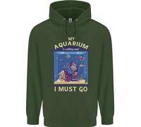 La Mia Acquario È Chiamando Serbatoio Di Pesci Tropicali Felpa Uomo