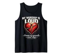 La mia adorazione è Forte perché Le Mie ferite Erano Un salmo Profondo 147:3 Canotta