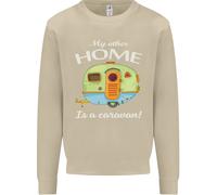 La Mia Altra Casa È Un CARAVAN Uomo Felpa Maglione