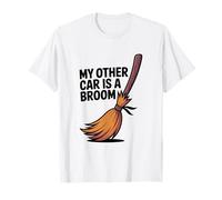 La mia Altra Macchina è Una Scopa Divertente Halloween Maglietta