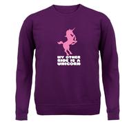 La Mia Altra Moto È Un Unicorno - Felpa Per Bambini - Unicorni Divertenti