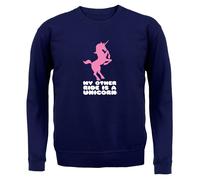 La Mia Altra Moto È Un Unicorno - Felpa Per Bambini - Unicorni Divertenti