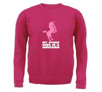 La Mia Altra Moto È Un Unicorno - Felpa Per Bambini - Unicorni Divertenti