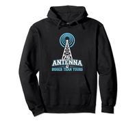 La Mia Antenna È Più Grande Della Tua Operatore Felpa con Cappuccio