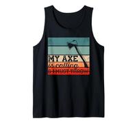 LA MIA Ascia Sta CHIAMANDO E Devo LANCIARE Axes Meme Canotta