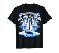 La mia Barca Le Mie Regole Barca in Barca Capitano Anni '90 Bootleg Maglietta