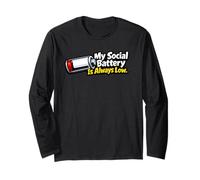 La mia Batteria Sociale è Sempre scarica, Introverso Maglia a Manica
