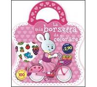 La mia borsetta da colorare. Con adesivi