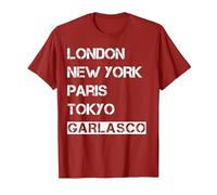 La mia casa Garlasco! Luogo di Nascita e Amore per la casa Maglietta, Uomo, Mirtillo Rosso, XL