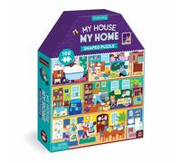 La Mia Casa Mia Casa - puzzle a forma di casa 100 pezzi