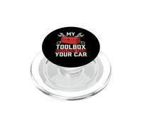 La mia cassetta degli attrezzi costa più della tua auto - Auto Mechanic Car Guy PopSockets PopGrip per MagSafe