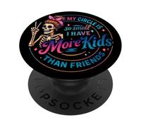 La mia cerchia è così piccola che ho più figli che amici PopSockets PopGrip Adesivo