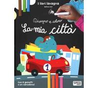 La mia città. Disegno e coloro. Libri lavagna. Con gadget
