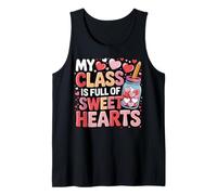 La mia Classe è Piena di Dolci Cuori Valentine Teacher Classroom Canotta