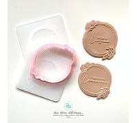 La Mia Comunione Cresima Stampo Rilievo Formine Biscotti Cookie Cutter 7x7,5cm