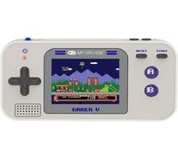 La mia console di gioco portatile classica Gamer V - Grigio/viola - Nouvo
