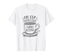 La mia Coppa trabocca di benedizioni Salmo 23:5 Maglietta