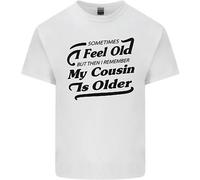 La Mia Cugina È Più Grande Maglietta Per Bambini 30 Anni 40 Anni 50 Anni