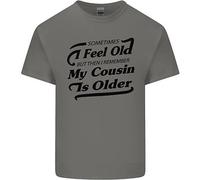 La Mia Cugina È Più Grande Maglietta Per Bambini 30 Anni 40 Anni 50 Anni