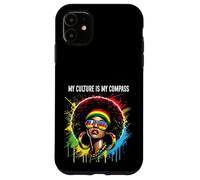 La mia cultura è la mia bussola Afro Queer Gay LGBTQ Pride Donne Custodia per iPhone 11