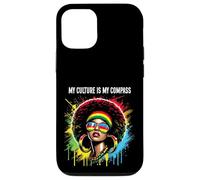 La mia cultura è la mia bussola Afro Queer Gay LGBTQ Pride Donne Custodia per iPhone 12/12 Pro