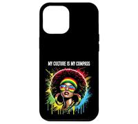 La mia cultura è la mia bussola Afro Queer Gay LGBTQ Pride Donne Custodia per iPhone 12 Pro Max