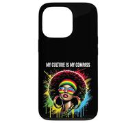 La mia cultura è la mia bussola Afro Queer Gay LGBTQ Pride Donne Custodia per iPhone 13 Pro
