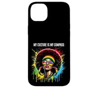 La mia cultura è la mia bussola Afro Queer Gay LGBTQ Pride Donne Custodia per iPhone 14 Plus