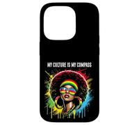 La mia cultura è la mia bussola Afro Queer Gay LGBTQ Pride Donne Custodia per iPhone 14 Pro