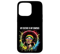 La mia cultura è la mia bussola Afro Queer Gay LGBTQ Pride Donne Custodia per iPhone 15 Pro Max