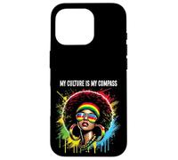 La mia cultura è la mia bussola Afro Queer Gay LGBTQ Pride Donne Custodia per iPhone 16 Pro