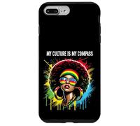 La mia cultura è la mia bussola Afro Queer Gay LGBTQ Pride Donne Custodia per iPhone 7 Plus/8 Plus