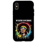 La mia cultura è la mia bussola Afro Queer Gay LGBTQ Pride Donne Custodia per iPhone X/XS
