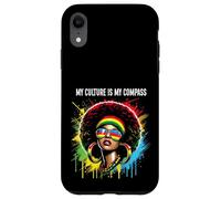 La mia cultura è la mia bussola Afro Queer Gay LGBTQ Pride Donne Custodia per iPhone XR