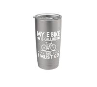 La mia E-Bike mi sta chiamando e devo andare a dire ai Bicchiere termico in acciaio inox doppia parete