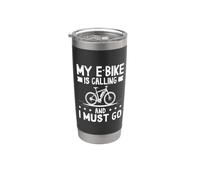 La mia E-Bike mi sta chiamando e devo andare a dire ai Bicchiere termico in acciaio inox doppia parete